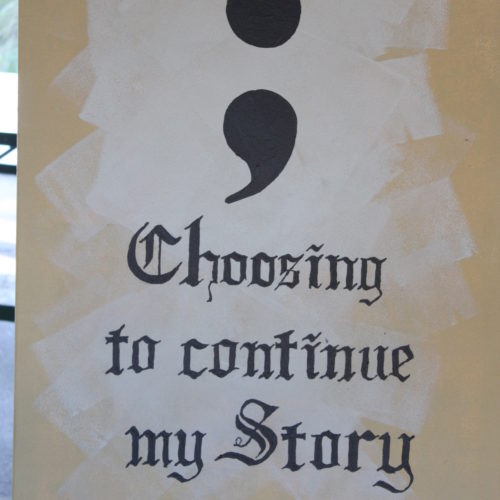 Choosing to continue my story