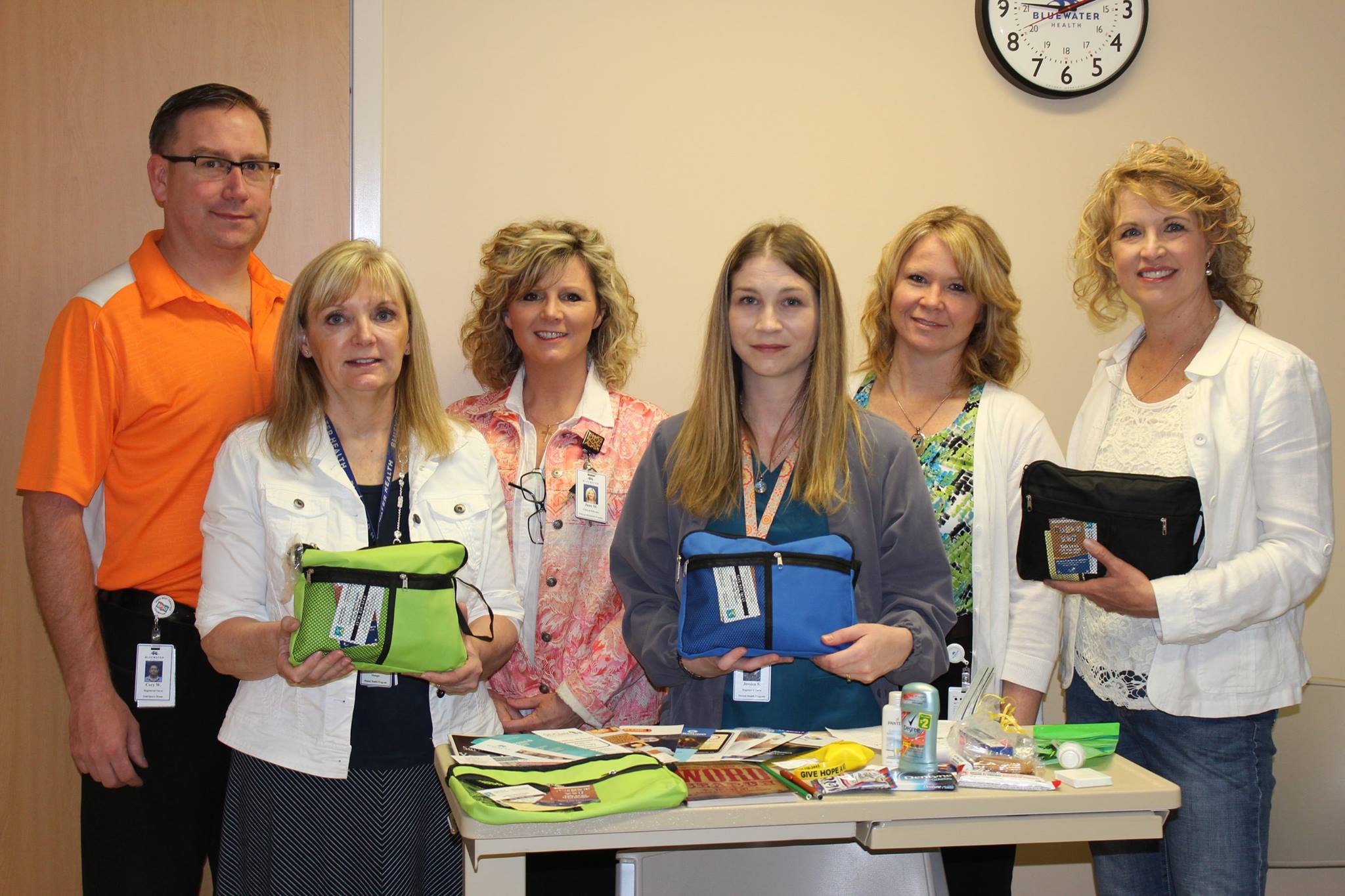“We Care”Packages at Bluewater Health
